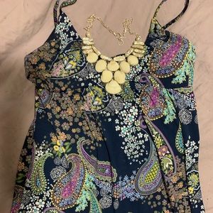 Adorable Paisley Maxi Dress